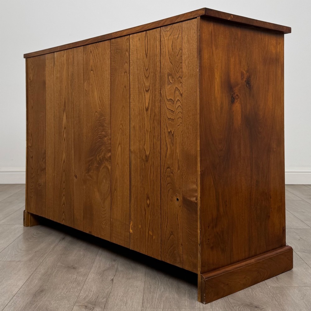 Antique 20th Century Edwardian Cupboard In Walnut View VII