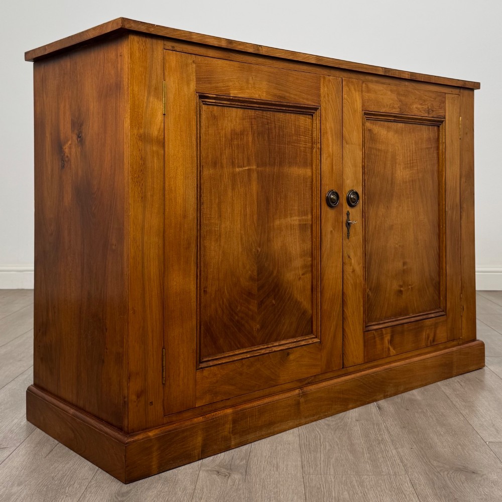 Antique 20th Century Edwardian Cupboard In Walnut View IX