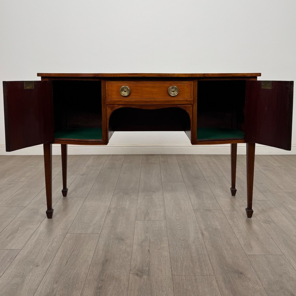 Antique 20th Century Edwardian Sideboard In Mahogany View II