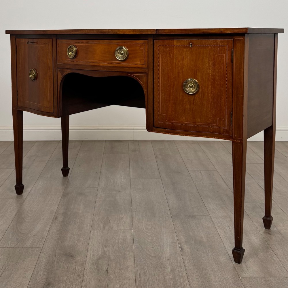Antique 20th Century Edwardian Sideboard In Mahogany View III