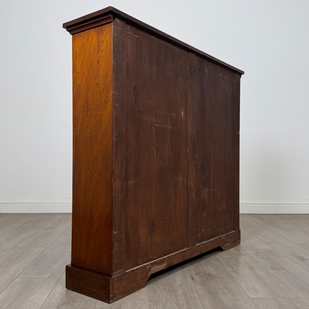 Antique 19th Century Victorian Bookcase In Mahogany View V