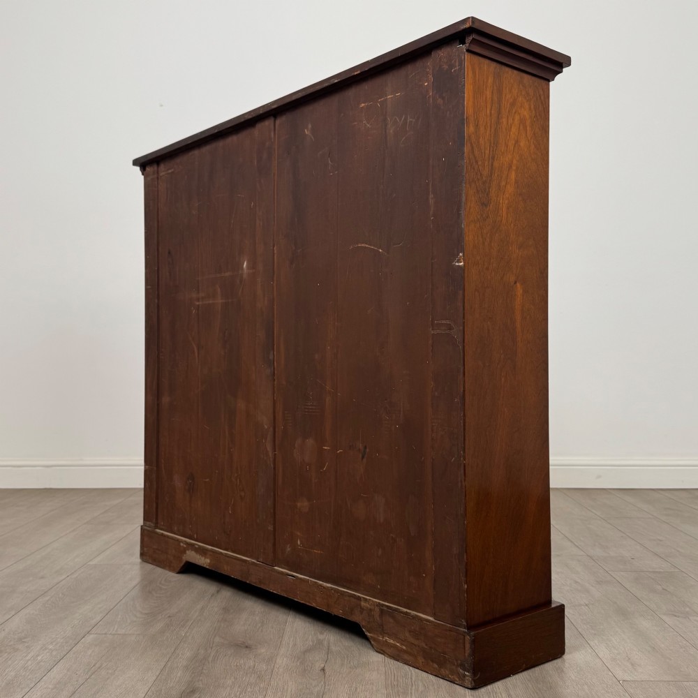 Antique 19th Century Victorian Bookcase In Mahogany View VII