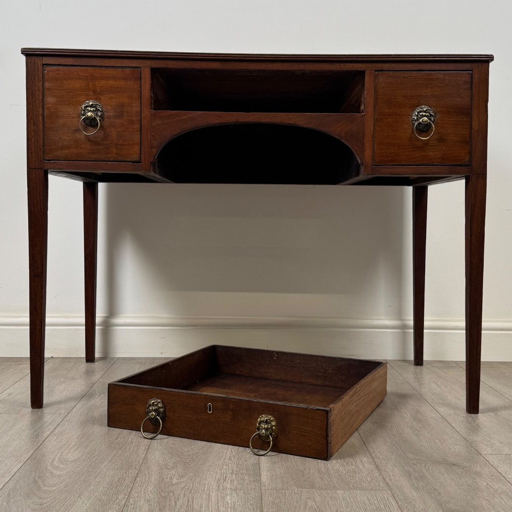 Antique 18th Century Georgian Writing Table In Mahogany View X