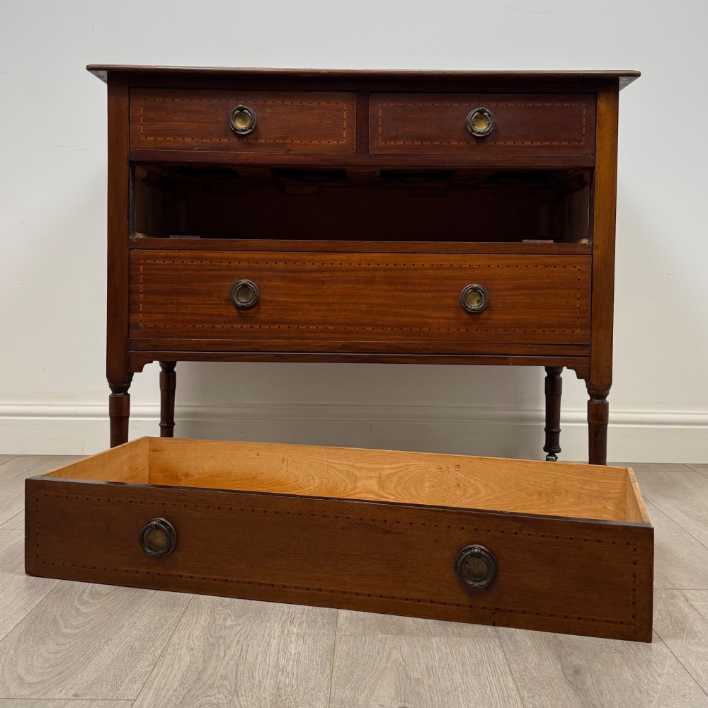 Antique 20th Century Edwardian Chest Of Drawers In Mahogany View X