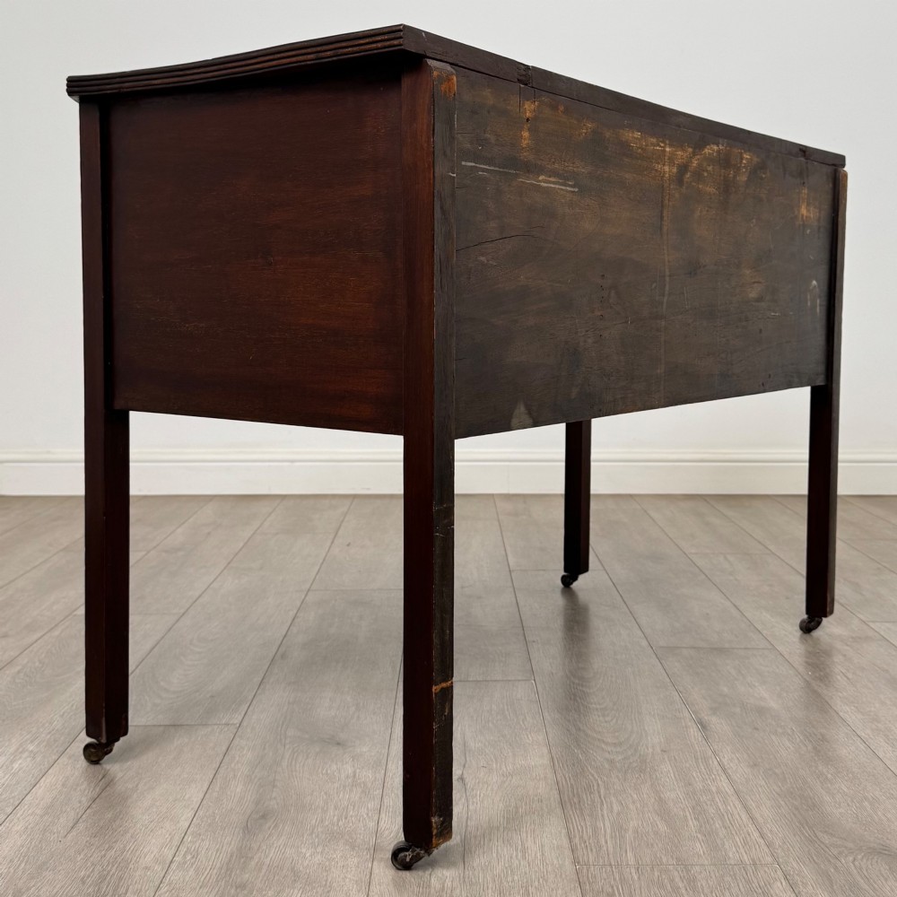 Antique 19th Century Georgian Style Writing Table In Mahogany View IV