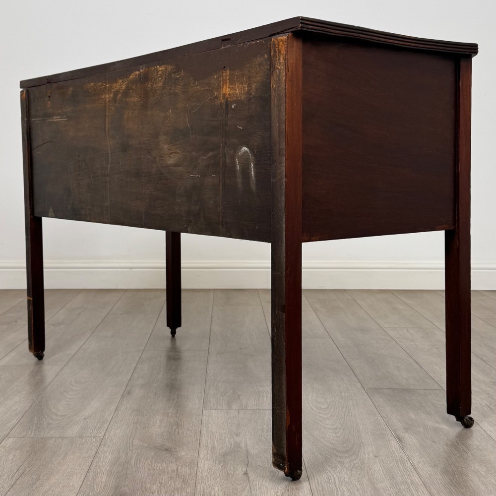 Antique 19th Century Georgian Style Writing Table In Mahogany View VI