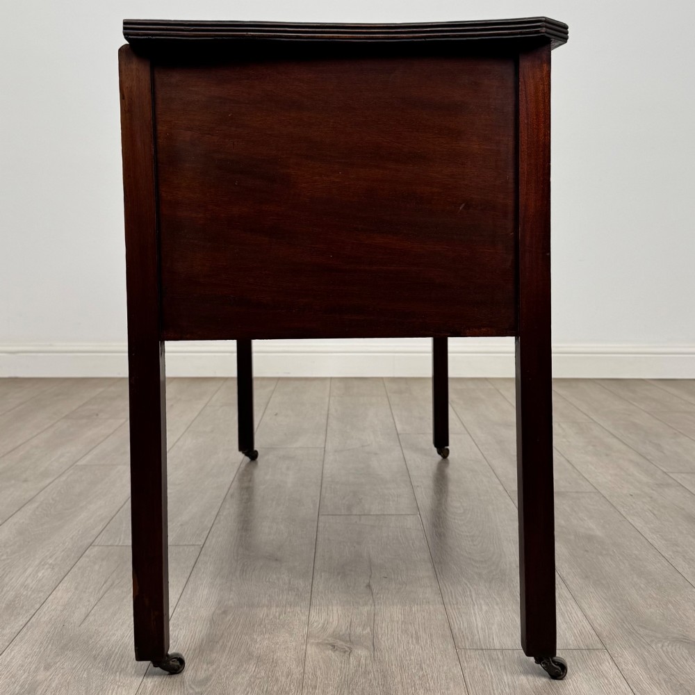 Antique 19th Century Georgian Style Writing Table In Mahogany View VII