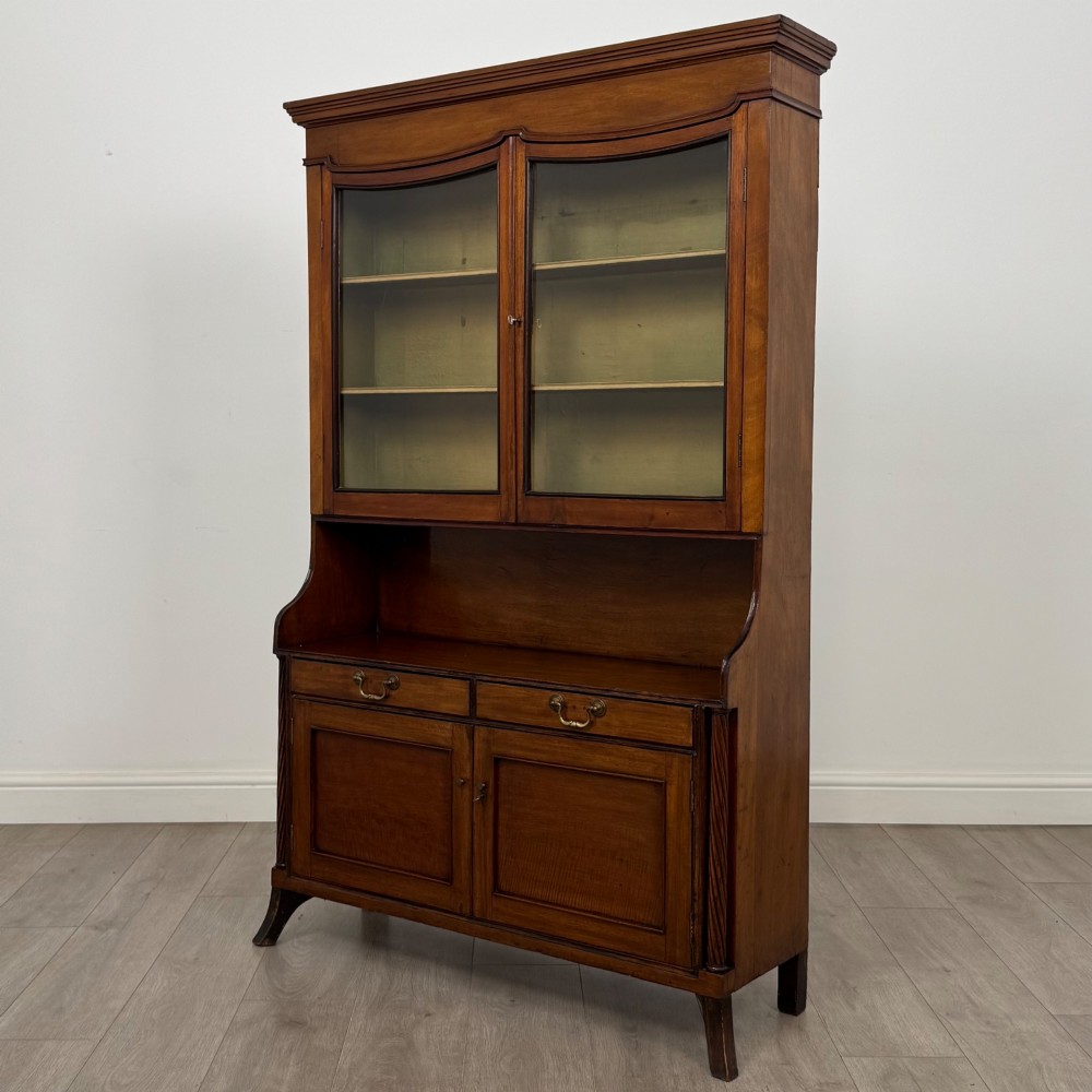 Antique 18th Century Georgian Display Cabinet In Mahogany View III