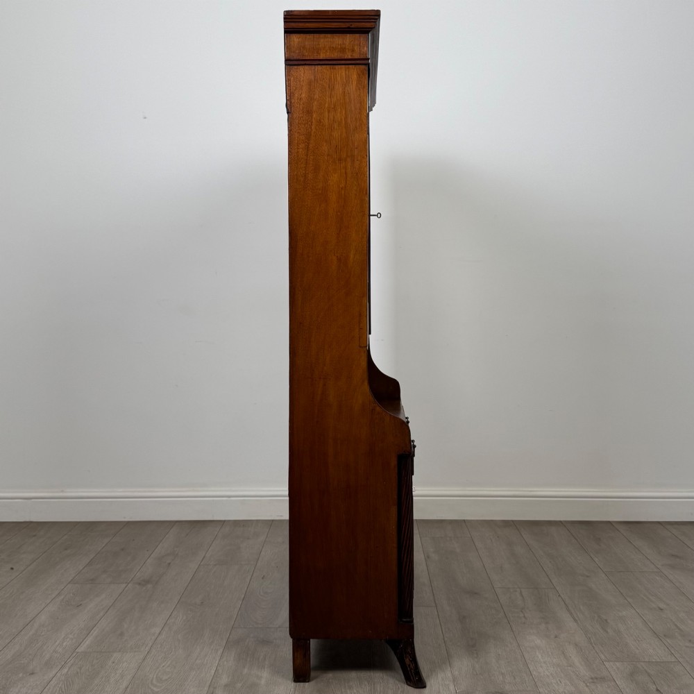 Antique 18th Century Georgian Display Cabinet In Mahogany View VIII