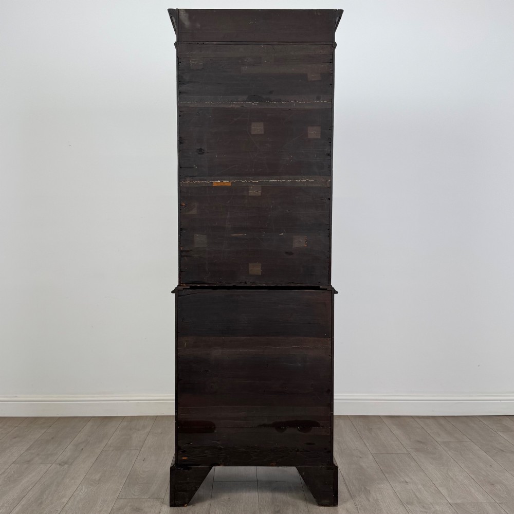 Antique 18th Century Narrow Georgian Display Cabinet View VII