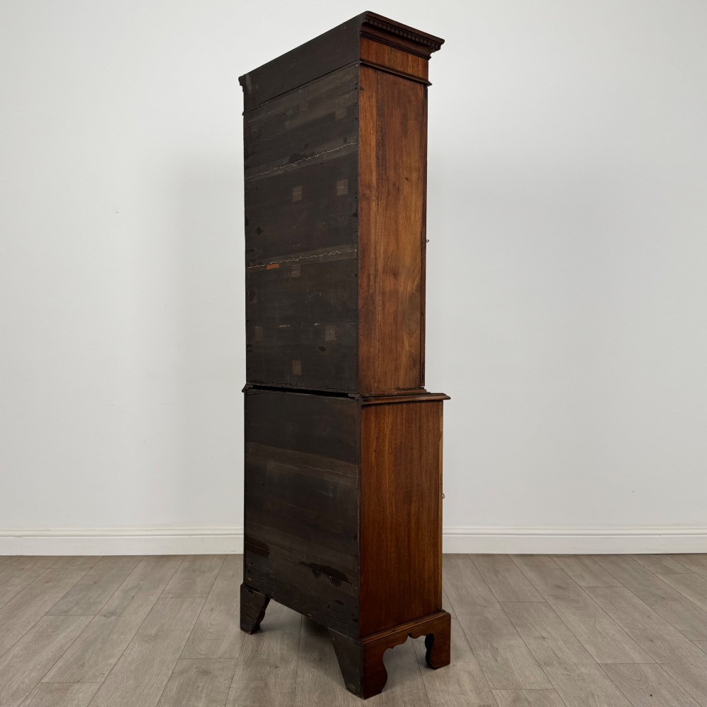 Antique 18th Century Narrow Georgian Display Cabinet View VIII