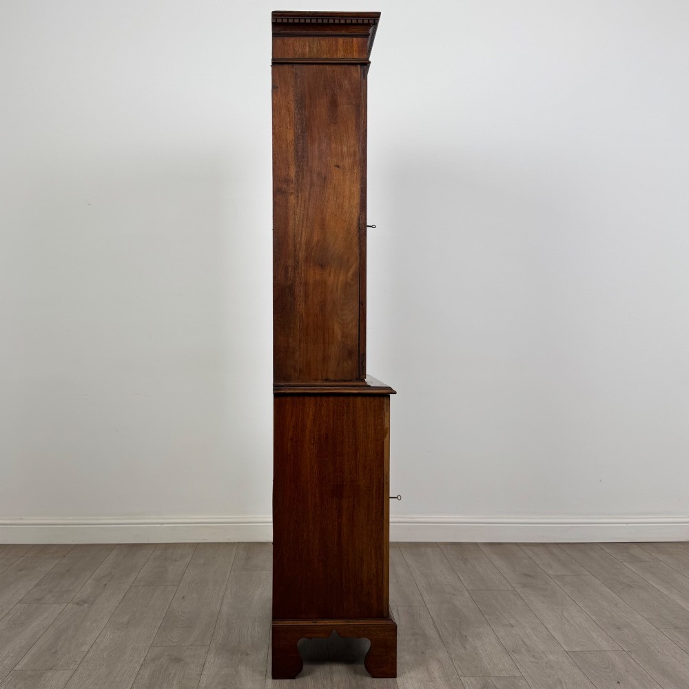 Antique 18th Century Narrow Georgian Display Cabinet View IX