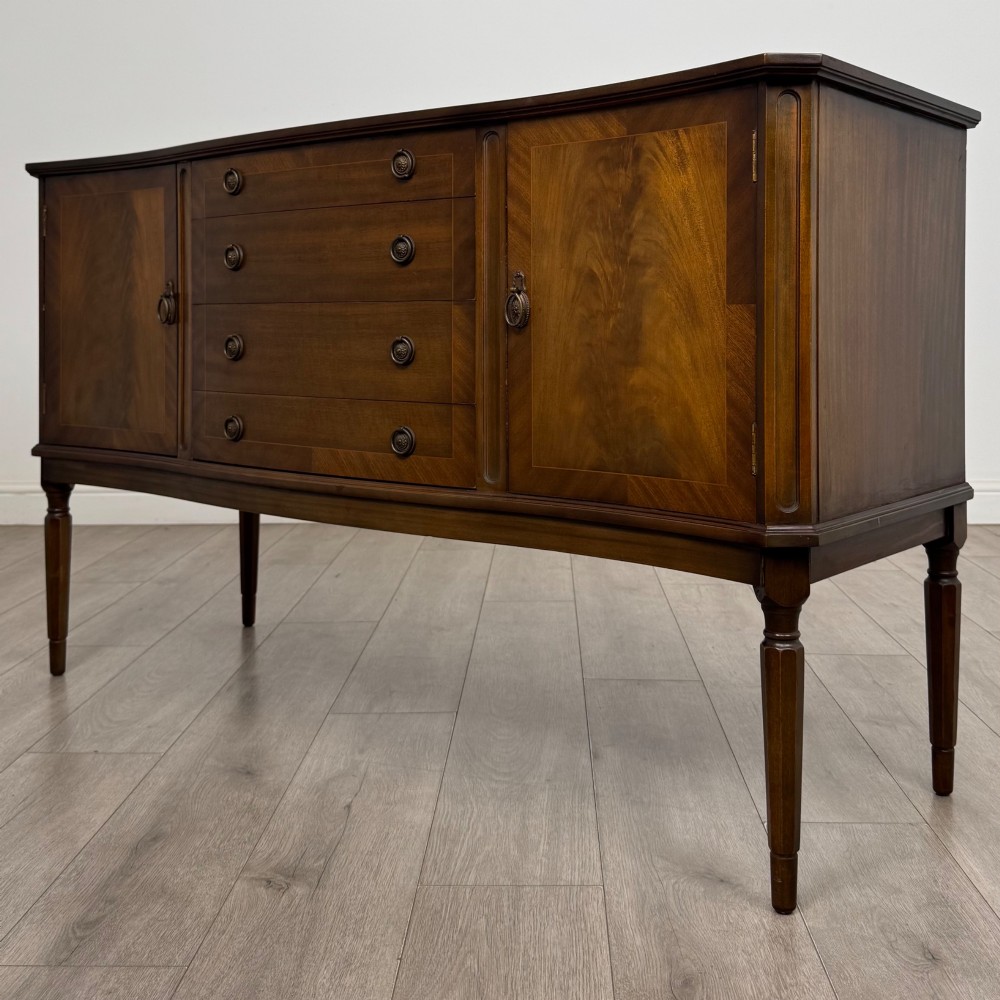 Antique 20th Century Good Quality Sideboard In Mahogany View III