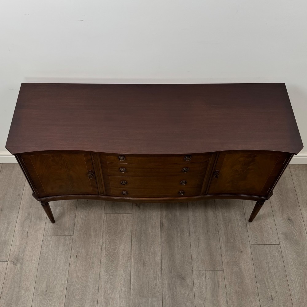 Antique 20th Century Good Quality Sideboard In Mahogany View X