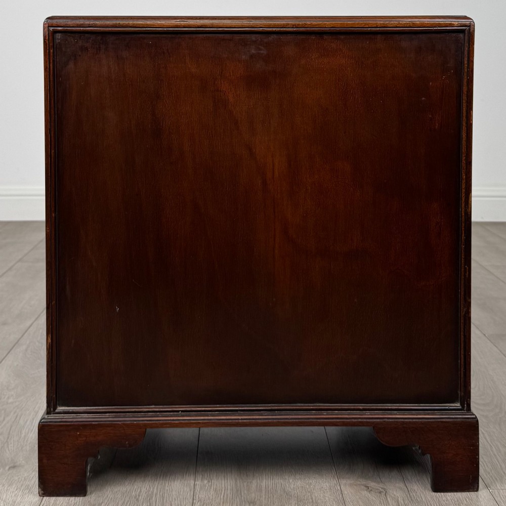 Antique 20th Century Small Campaign Style Chest Of Drawers View V