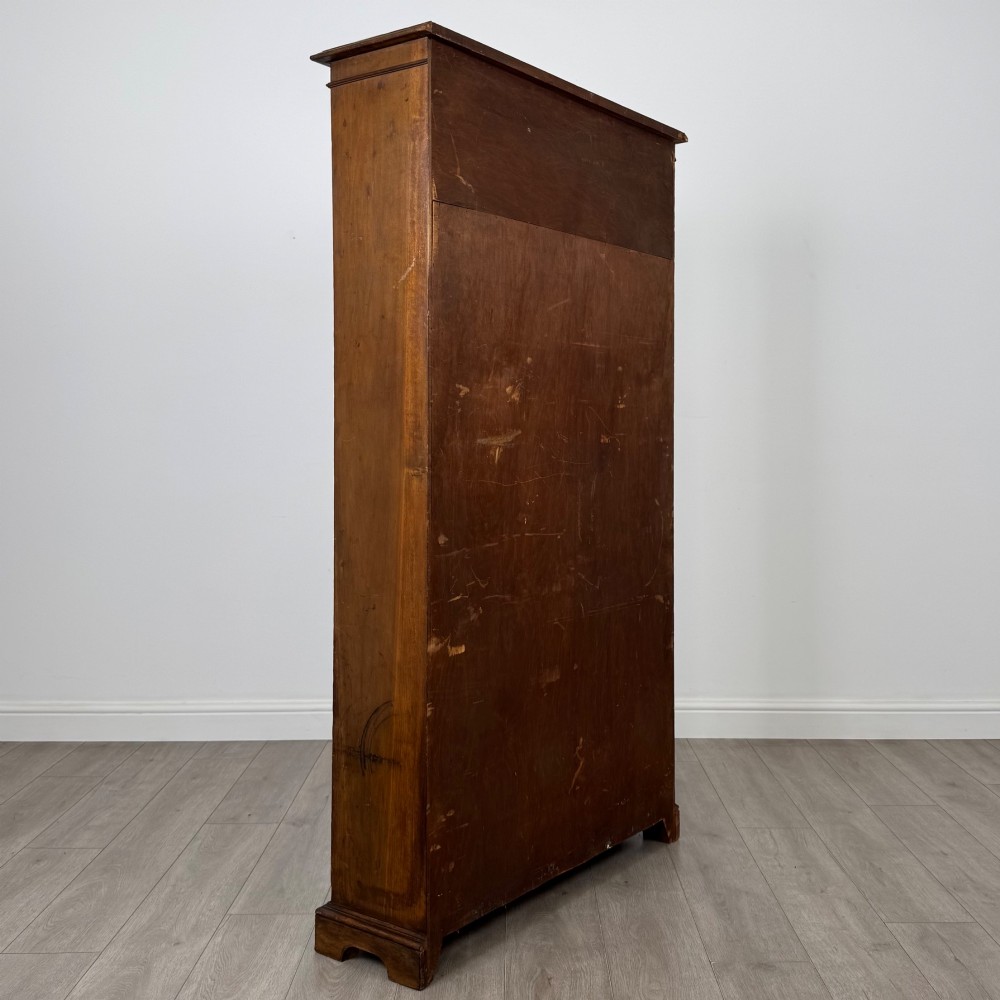 Antique 20th Century Large Display Cabinet In Mahogany View VI