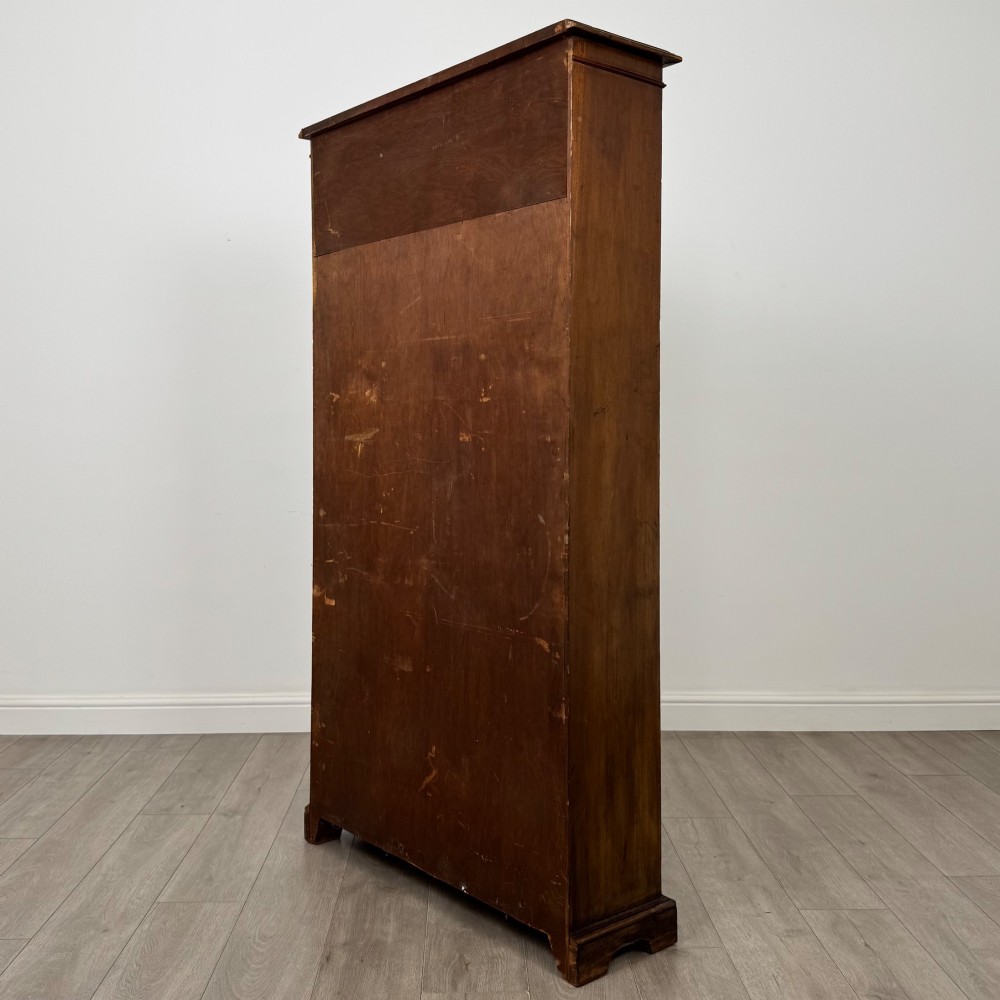 Antique 20th Century Large Display Cabinet In Mahogany View VIII