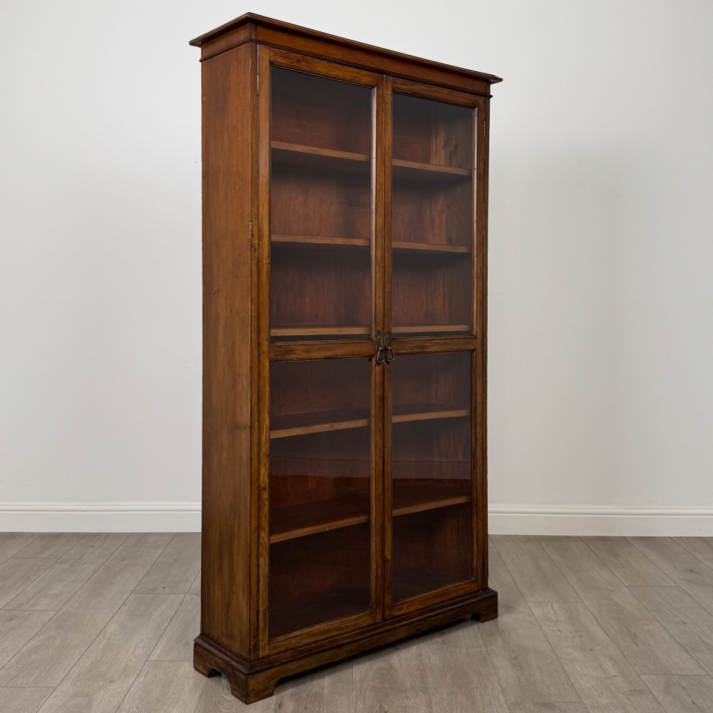 Antique 20th Century Large Display Cabinet In Mahogany View X