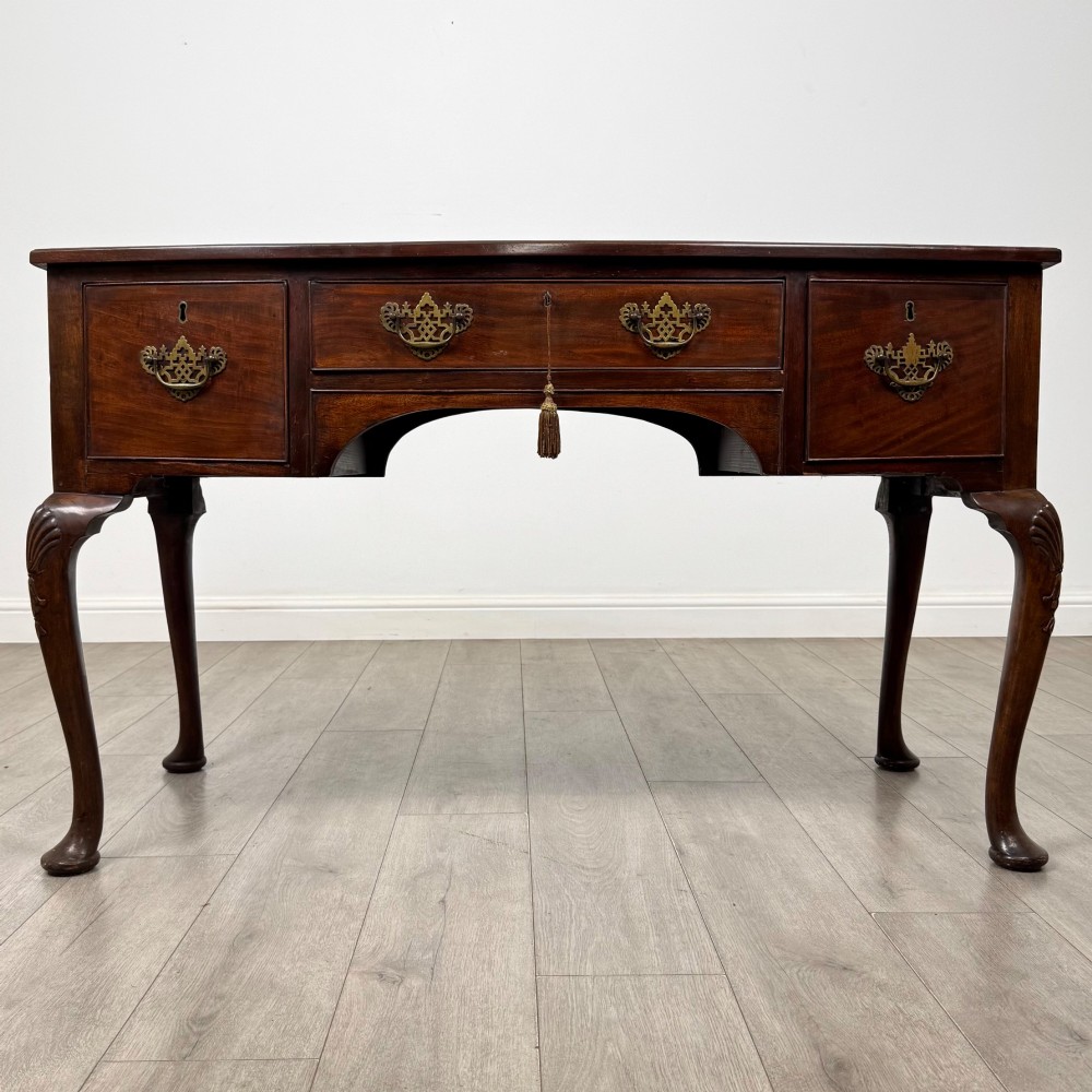 Antique 20th Century Edwardian Writing Table In Mahogany