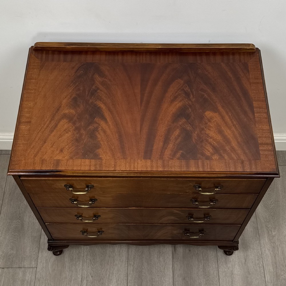 Antique 20th Century Edwardian Chest Of Drawers In Mahogany View IX