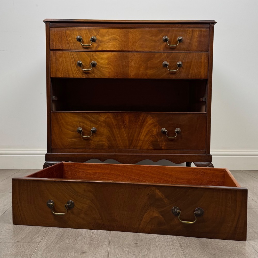 Antique 20th Century Edwardian Chest Of Drawers In Mahogany View X