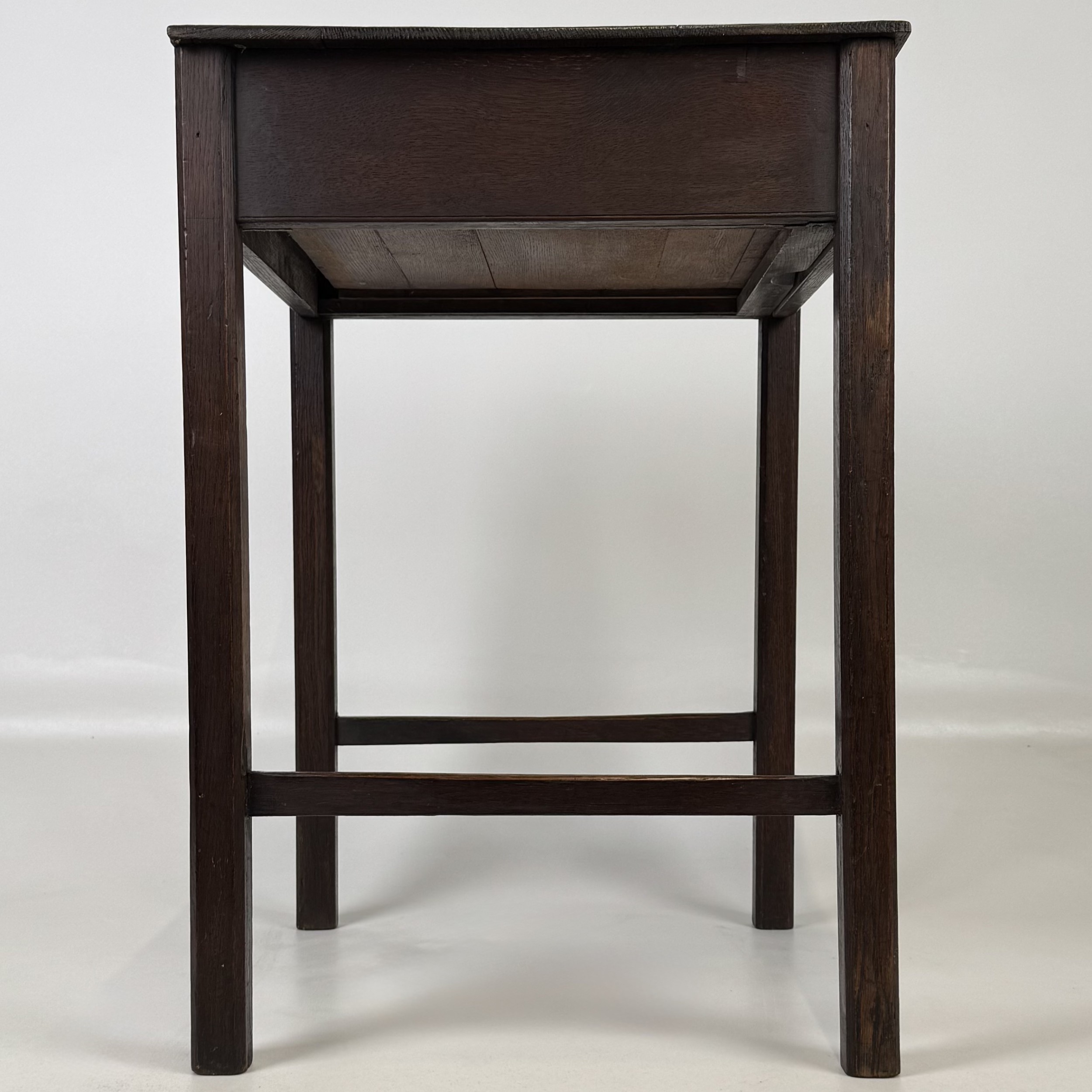 Antique 19th Century Good Quality Small Oak Side Table