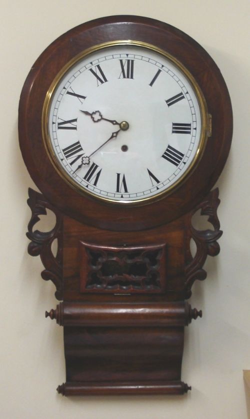 American Ansonia 8 Day Wall Clock Time Piece