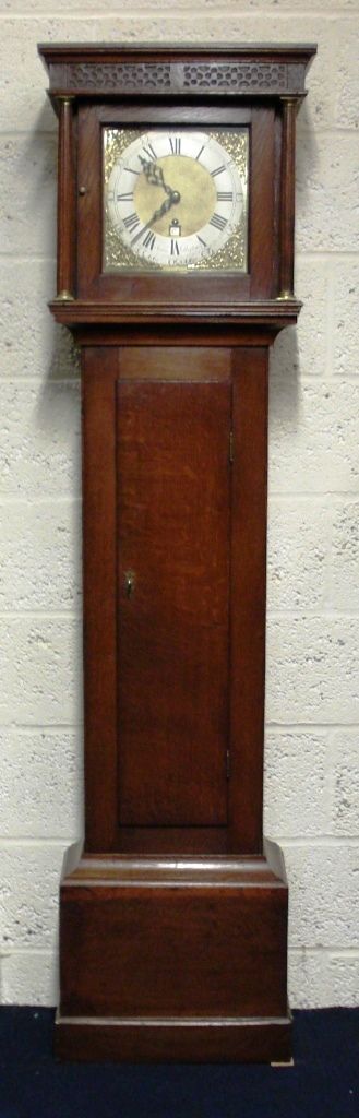 Oak Cased, Brass Dial by John Preston, Beccles