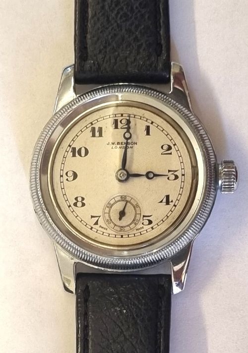 Swiss J.W.Benson Tavannes Manual Wind