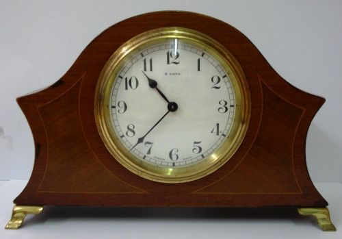 French Bayard Mahogany Timepiece