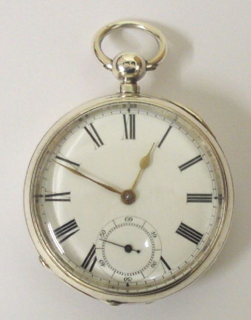 Waltham Silver Cased Lever Pocket Watch