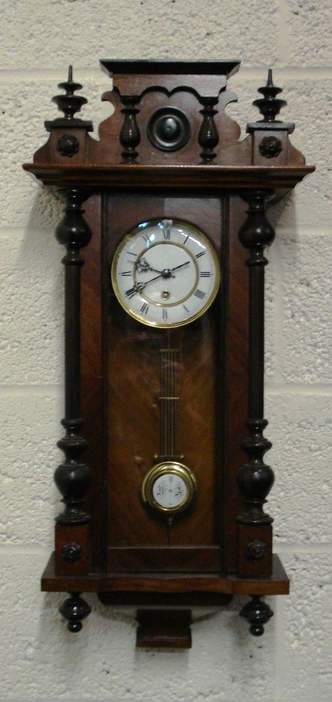 Mahogany cased Vienna Regulator time piece