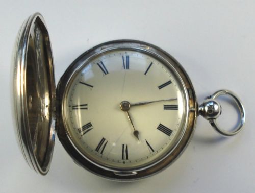 Silver Fusee Pocket Watch by Carter of Rochford