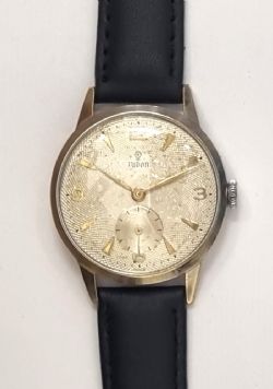 ROLEX TUDOR CHROME PLATED CASE MANUAL WIND