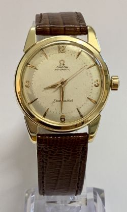 OMEGA SEAMASTER 18K GOLD AUTOMATIC WRISTWATCH