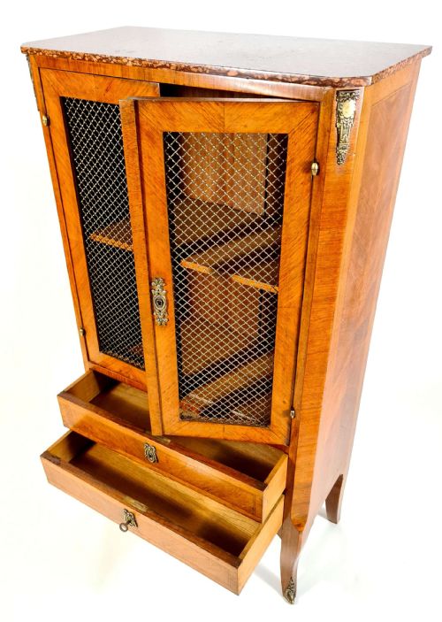 19TH CENTURY FRENCH KINGWOOD BOOKCASE - ADDITIONAL PHOTO 2