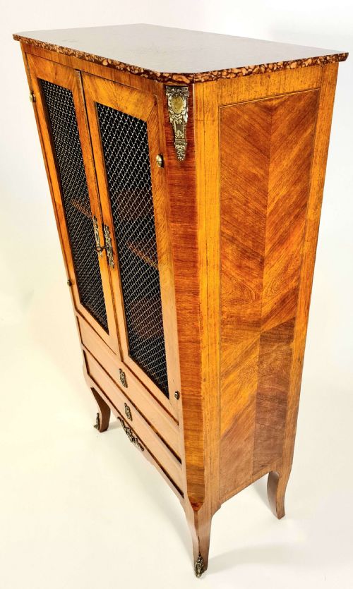19TH CENTURY FRENCH KINGWOOD BOOKCASE - ADDITIONAL PHOTO 3