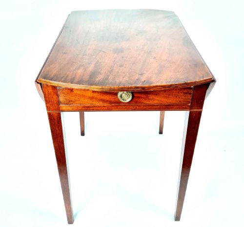 SHERATON MAHOGANY PEMBROKE TABLE - ADDITIONAL PHOTO 1