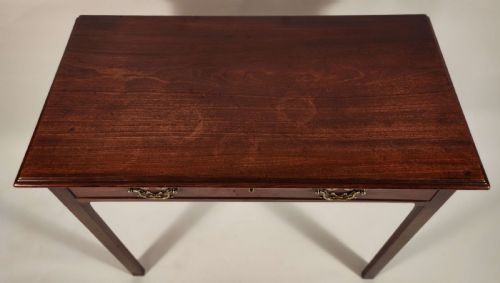CHIPPENDALE CUBAN MAHOGANY SIDE TABLE - ADDITIONAL PHOTO 2