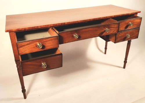 EARLY REGENCY MAHOGANY SERVING TABLE - ADDITIONAL PHOTO 1
