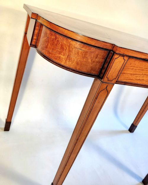 SHERATON SATINWOOD CONSOLE TABLE - ADDITIONAL PHOTO 3