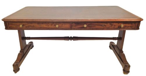 william iv mahogany writing table - CATEGORY: ANTIQUE TABLES - DATED 19TH CENTURY