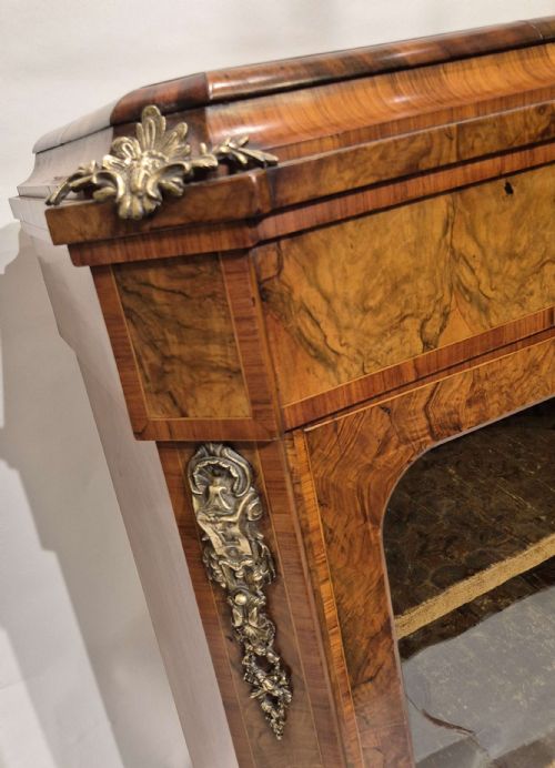 19TH CENTURY WALNUT CABINET - ADDITIONAL PHOTO 2