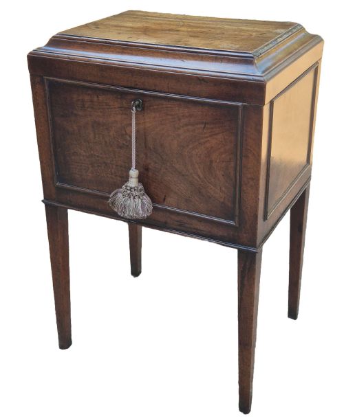 sheraton mahogany cellarette - CATEGORY: ANTIQUE MISCELLANEOUS - DATED 18TH CENTURY