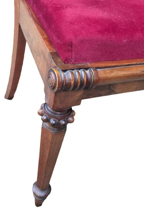 EXCEPTIONAL SET OF WILLIAM IV DINING CHAIR - ADDITIONAL PHOTO 2