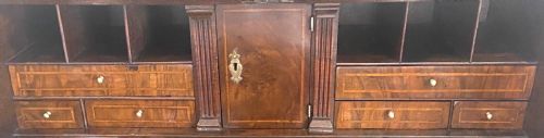 QUEEN ANNE WALNUT BUREAU - ADDITIONAL PHOTO 1