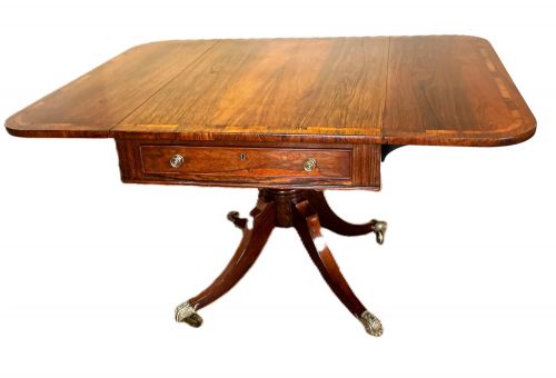 REGENCY DROP FLAP LIBRARY TABLE