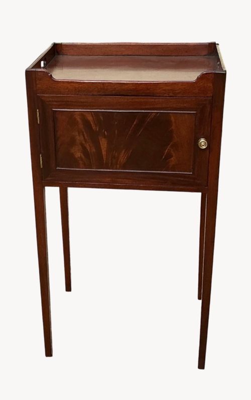 Sheraton Mahogany Bedside Cupboard