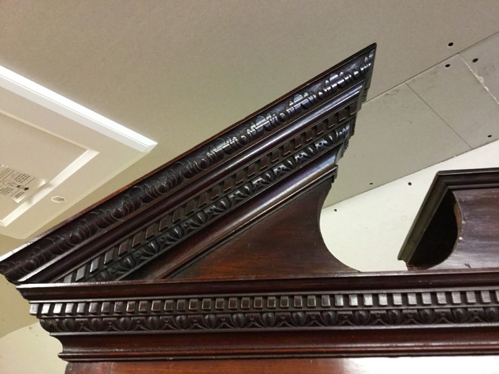 18th Century Mahogany Secretaire Bookcase View V
