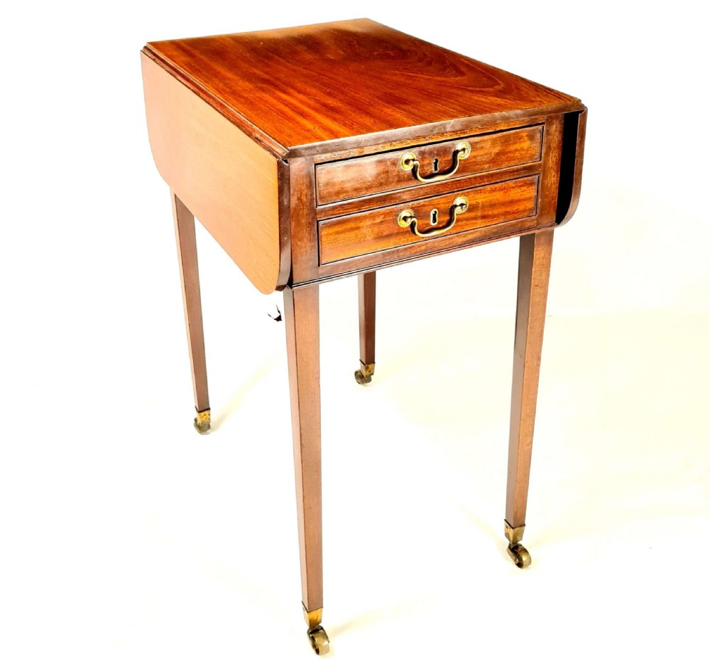 George III Drop Flap Occasional Table View II
